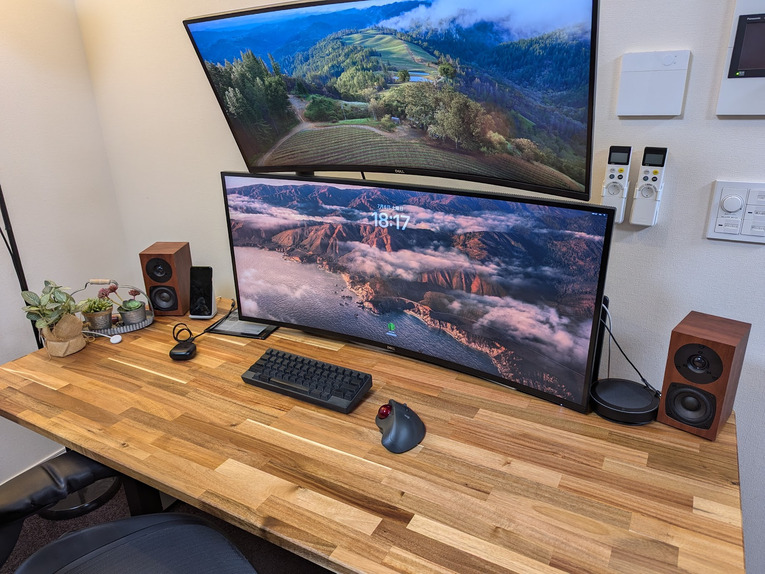 昇降デスクの天板を交換した | ho.lc